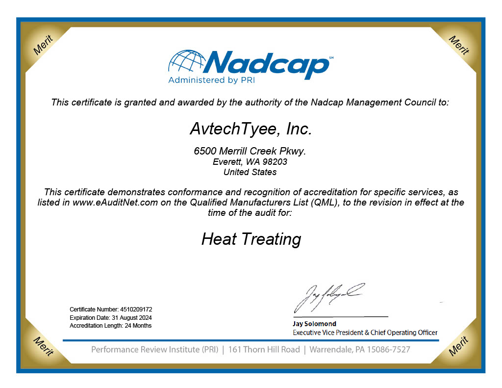thumbnail of Heat Treat Certificate 2022